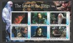 LORD OF THE RINGS STAMPS TOLKIEN LITERATURE  IVORY COAST 2003 MNH