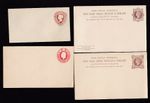 GB small lot mint postal stationery QV-KGVI x11 items