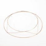 Raised Wire Wreath Rings 12" 30cm Wreath Making Raised Copper