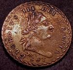 Antique 19th Century British Gaming Spade Token - "S T" Maker Marked Variation