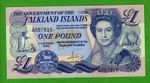 1984 UNC THE GOVERNMENT OF THE FALKLAND ISLANDS £1 BANKNOTE - A067816