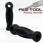 100 mm Professional File Chainsaw Tools Plastic Handle 100mm Long Round Shape