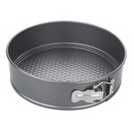 Spring Form Cake Tin Non Stick 20x6.8cm Round Loose Base Grey