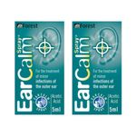 2x EarCalm For Minor Treatements Of Infections Of Outer Ear - 5ml