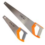 JAK 12" & 22" Hand Saw Wood Carpentry 7 TPI Sharp Hardpoint Soft Grip Cut Tool