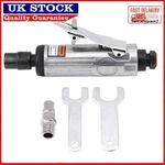 1/4 Inch Air Die Grinder Grinding Gas Polishing Machine Pneumatic Tools Kit New