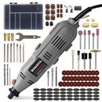 Terratek Rotary Multi Tool 120pc Accessory Kit Variable Speed Dremel Compatible