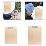 Sketch Board, Drawing Tote Board for Artists with Sturdy Clip and Rubber Bands