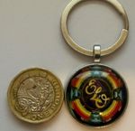 Electric Light Orchestra (ELO), English Rock Band, Superb, Logo 3D Key ring
