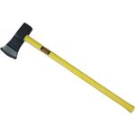 6lb Log Splitting Maul Axe Wood Chopper Fibreglass Shaft & Anti Jamming Head