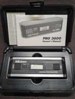 Mitutoyo Pro3600 950-318 Digital Protractor with Moulded Case