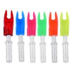 12 Pieces Plastic Archery Precision Nocks for ID 4.2mm Arrow Shaft Universal