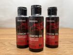 3 Bottles of D'Addario Lemon Oil - Guitar Cleaner and Conditioner 59ml