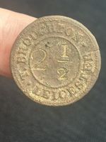Extremely Rare Pub Token T. Broughton Shakespeares Head Inn Leicester 1863-68
