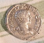 Geta AR Denarius  209/211 AD  Ric 51  19mm - 3.1 Grams