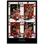 Four Kings By Killian Art ~ Duran, Hagler, Hearns, Leonard