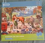 250 XL Jigsaw Pieces Gibsons Farrier on the Farm  Jigsaw Puzzle