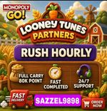 Monopoly_GO Partner Event ⭐️Looney Tunes Partners⚡️✅Full Carry Slots Available ✅
