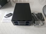 Cenmate 2 Bay 3.5 Inch Hard Drive Enclosure + 3 M.2 Drive Bay with Cooling Fan