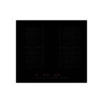Cookology Essentials 60cm 4 Zone Induction Hob Black Touch Control Ceramic
