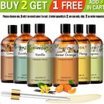 100 ml Essential Oil Pure & Natural Aromatherapy Diffuser Essential Oils Massage