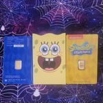 ✅ IN HAND ✅ Perth Mint SpongeBob SquarePants 1g 0.9999 Coloured Gold Minted Bar