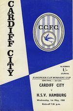 CUP WINNERS CUP SEMI FINAL 1968 Cardiff City v Hamburg