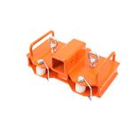 2'' Forklift Trailer Hitch Receiver Tow Hitch Attachments for Dual Pallet Fork