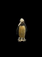 Beautiful Silver and Enamel Penguin Figurine Highly Collectable
