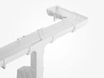 CLEARANCE - White Square Gutter Downpipe PVC Fittings Pipe - Single Postage Cost