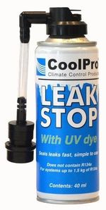 CEDGE CE92555A Air Con Leak Stop with Dye UV A C Sealant Detection Kit Auto