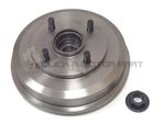 FORD FIESTA MK6 2002-2008 REAR 1 BRAKE DRUM + FITTED WHEEL BEARING & HUB NUT