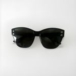 Dior Dior Addict 3 Women’s Cat Eye Sunglasses Black/Black UV400 / no case