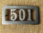 Levi Styled 501 brass belt buckle