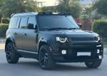 GLOSS BLACK LED DRL ROOF TOP LIGHT BAR FOR LAND ROVER DEFENDER 90 110 L663 2020+
