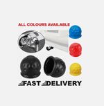 50mm Tow Bar Ball Cover Cap Towing Hitch Trailer Protector U.K-Fast