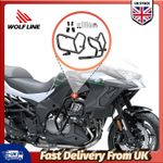 Crash Bar For Kawasaki Versys 1100 1000 KLZ Engine Protector 2019-2026 WOLFLINE