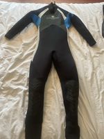 Typhoon Men's XTS Long Wetsuit- medium Black/blue