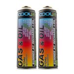 Air conditioning refrigerant kit 2x 2-in-1 for Cool5 replacement R134a