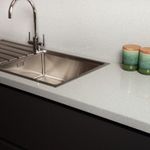 Grey Haze Gloss Laminate Kitchen Worktops | 38mm Thick | 3 & 4M Lengths