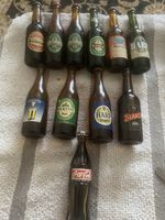 Mixture Of Vintage Beers, All In Glass Bottles, miniature.