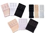 3Row 2 3 4 Hook Bra Extender Pack Bra Extension Strap Strapless Colour Underwear
