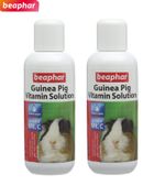 2 X 100ML  BEAPHAR GUINEA PIG MULTI VITAMIN SOLUTION HEALTH SUPPLEMENT 100ML