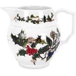 Portmeirion The Holly & The Ivy Staffordshire Jug 600ml Earthenware England