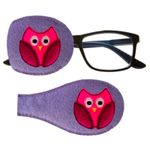 New Owl Reusable Fabric Cloth Lazy Eye Patch Occlusion Therapy Amblyopia