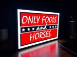 ONLY FOOLS AND HORSES LED LIGHT UP LIGHT BOX USB Powered NEW Gift Idea