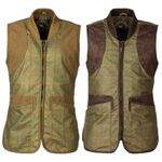 Mens Shooting Waistcoat Tweed Print Men's Gilet Bodywarmer Vest 2 Colour Rydale