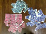SG 631 - 633  NPY 1962     200 SETS MNH STAMPS