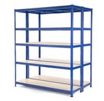 2 x Heavy Duty Garage Racking/Shelving Unit | 200KG UDL 1800mm x 1500mm x 600mm