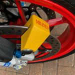 Milenco Composite Motorcycle Disc Lock Sold Secure GOLD Standard 12x38mm
